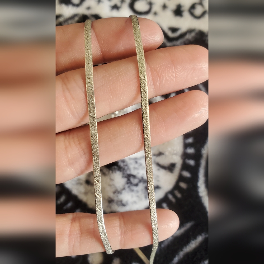 Elegant Sterling Silver Chain Necklace